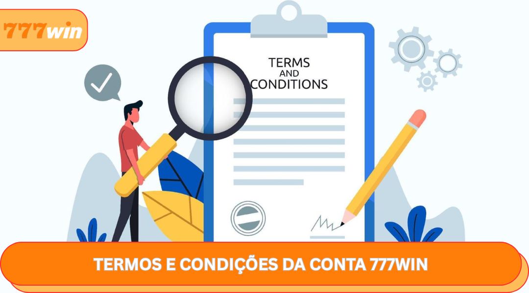 Termos e condições da conta 777WIN