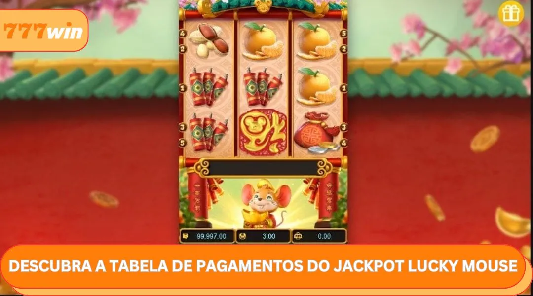 Descubra a tabela de pagamentos do Jackpot Lucky Mouse