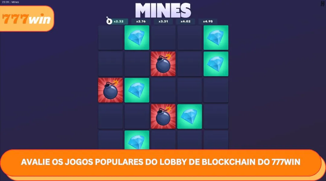 Avalie os jogos populares do lobby de blockchain do 777win